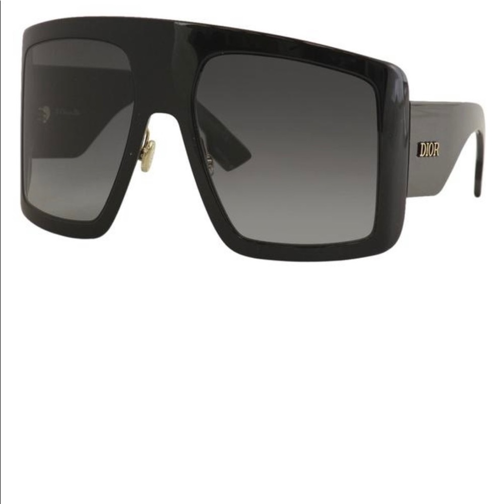 Black Christian Dior Solight1 sunglasses